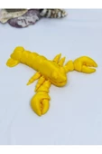 3d Hareketli Istakoz Figürlü Oyuncak - Sarı thumbnail 5