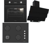 Termikel Ankastre Set (BO O6555C DB + BH P7194C B + CH S6532C BB) - 1