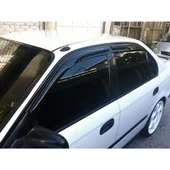 Honda Civic 1996-2001 Araca Özel Mugen Cam Rüzgarlıgı 4'lü Set thumbnail 4