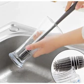Silikon Uzun Saplı Kavanoz Yıkama Fırçası thumbnail 2