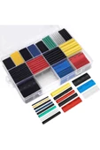 hodbehod 530 Adet Shrink Boru Makaron Set Isı Ile Daralan Kablo Seti - 1