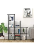 hodbehod 9 Bölmeli Metal Çok Amaçlı Raf Dolap Organizer - 2