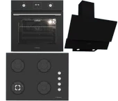 Termikel Ankastre Set (BO O64D5C B + BH P7194C B + CH C6532C BB) - 1