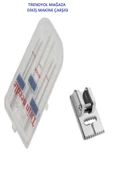 DİKİŞ MAKİNA ÇARŞISI DİKİŞ MAKİNE ÇARŞISI Zetina NERVÜR AYAK Paket 2mm,3mm Ve 4 Mm'dir. 3 ADET ÇİFT İĞNE GELECEKTİR. - 5