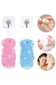 Banyo Lifi ve Bebek Peeling Süngeri - Dayanıklı ve Uzun Ömürlü Çok Amaçlı Sünger Slikon - 2