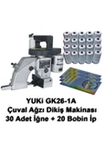 Yuki GK26-1A Çuval Ağzı Dikiş Makinası + 30 Adet İğne + 20 Bobin İp - 1