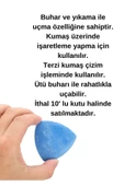 Kayıran terzi malzemeleri Çizgi Taşı Üçgen Renkli 1kutu (10 Adet) - 4