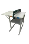 hodbehod Kartela Kesme Makinesi Zikzag Kesme Sürfile Kesme Kumaş Kesim Makinesi 60 Cm Bıçak Boyu - 3