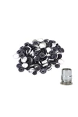 hodbehod 20 No 12.5MM 1000 AD Kumaş Kaplama Düğme Basma Için Kapsül ve Kalıbı Set - 1