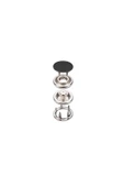 hodbehod 12.5mm 120 Set Sedefli Siyah Beyaz Krom Renk Çıt Çıt ve Çekiç Makina Uyumlu Kalıp Seti - 2