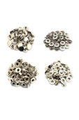 hodbehod 100 Set Paslanmaz 12.5mm Metal Çıt Çıt ve Manuel Çakım Kiti - 2