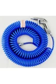 İşkur Makina Kompresör Spiral 15 Metre Hava Hortumu Ve Tabancası - 1