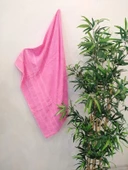 NİVEMESHOME PEMBE BANYO HAVLUSU ÇINAR - 3