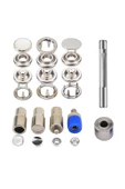 hodbehod 100 Set 9.5 Mm Klikıt Çıtçıt Kalıp ve Manuel Çakım Kiti Set - 1