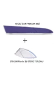 Bluestar Isıya Dayanıklı Keçeli Dar Paskara Bezi Ve El Ütüsü Teflonu Stb-200 - 1