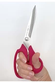 Kai V5210 Kılıflı Pembe Plastik Saplı Kumaş Kesim Makası 21 Cm - 3