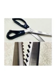 WELLY Zig Zag Kesim Terzi Sürfile Makası 23.5 cm - 1