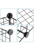 hodbehod 20 Bölmeli Çok Amaçlı Metal Tel Dolap Organizer - 5