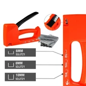 WORKPRO WP223001 6-10MM Mekanik Zımba Tabancası + 800 Adet Zımba thumbnail 5