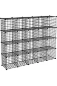 hodbehod 20 Bölmeli Çok Amaçlı Metal Tel Dolap Organizer - 3