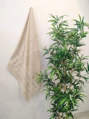 NİVEMESHOME BEJ BANYO HAVLUSU ÇINAR - 3