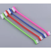 ÇIFT TARAFLI HAYVAN DIŞ FİRÇASI 4 LÜ SET - 3