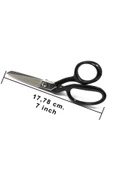 MERZE 7" Numara Nikel Kaplama Regula Makası - 2