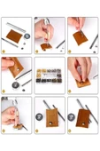 hodbehod 240 Set Karışık Renkli Rivet Perçin Aksesuar ve Çakım El Pensesi - 3