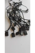 ALFA KLİPS ETİKET Kilitli Ip Siyah 1 Paket 1000 Adet - 1