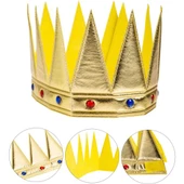 Kral Kraliyet Tacı Yetişkin Çocuk Uyumlu - 5