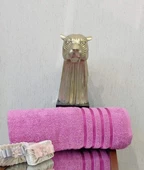 NİVEMESHOME POLOLİFE LİLA BANYO HAVLUSU - 2