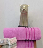 NİVEMESHOME POLOLİFE LİLA BANYO HAVLUSU - 1