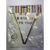 Happy Birthday To You Flama Bayrak Süsü - 2