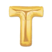Altın Sarısı Folyo Harf Balon 1 Metre - 1