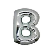 Gümüş Rengi Folyo Balon 1 Metre - 1