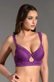 New Bra 3014 Destekli Dantelli Sütyen - 4