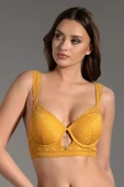 New Bra 3014 Destekli Dantelli Sütyen - 6