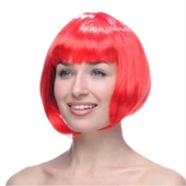 Kırmızı Peruk Saç thumbnail 1