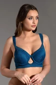 New Bra 3014 Destekli Dantelli Sütyen - 11