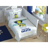 TAÇ FENERBAHÇE SARI KANARYA FANATİK BABY BEBEK PİKE TAKIMI - 1