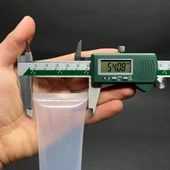 Şeffaf Boş Krem Tüpü 100ml , Vidalı Kapaklı Merhem Tüpü ,  Şeffaf Lipgloss Tüp 100 ml x 3 Adet thumbnail 4