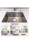 Silikon 2 Boy Lavabo Gider Banyo Küvet Tıkacı Tıpası - 4