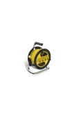 Stanley Profesyonel Makaralı Kablo St-e Serisi Termikli Ip20 4 Soketli 25 Metre 3x1,5mm - 1
