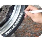 Beyaz Lastik Kalemi 4 Adet - 1