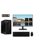 ACER ASPİRE TC1760 AE04S336 i3 12100 40GB RAM 256GB SSD GT730 4GB 23.8" FDOS MASAÜSTÜ BİLGİSAYAR - 1