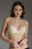 New Bra 8125 Kadın Dantelli Destekli Sütyen - 6