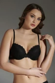 New Bra 8125 Kadın Dantelli Destekli Sütyen - 10