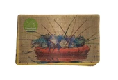 Nanbell Jüt Halı Kedi Tırmalama 70X43 cm Desenli No:4 - 1