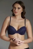 New Bra 8125 Kadın Dantelli Destekli Sütyen - 1