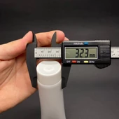 Beyaz Boş Krem Tüpü 100ml , Vidalı Kapaklı Merhem Tüpü ,  Beyaz Lipgloss Tüp 100 ml x 3 Adet thumbnail 4